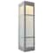 Access Lighting Metropolis, Outdoor LED Wall Mount, Satin Finish, Ribbed Frosted Glass 20040LEDDMG-SAT/RFR - alternate 3